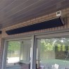 Professionel sort 3200W infrarød terrassevarmer el væghængt lofthængt Tilbud