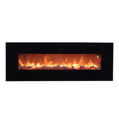 1500W Realistic Flame Modern Wall Elektrisk Pejs Aprica