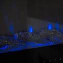 Dallas elektrisk pejs LED 1800 w væghængt indbygget kunstig flamme Valgfri