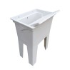 Jo Monoblok 59x41x75 cm vask til tøjvask hvid vaskebræt udendørs plast Mængderabat