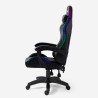 The Horde Plus ergonomisk gamer kontorstol massage RGB lys kunstlæder Mængderabat