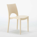Passion sort havebord sæt: 4 Paris farvet stole og 90cm kvadratisk bord 