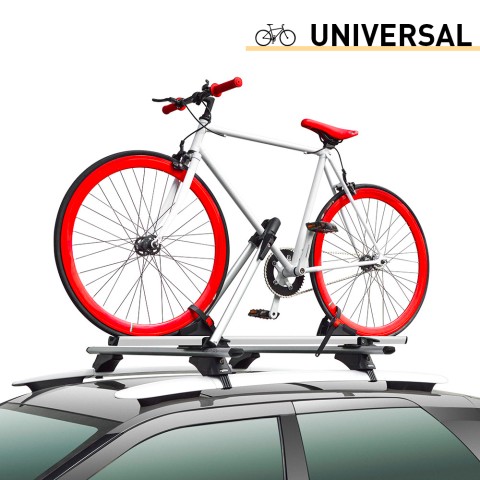 Menabo Juza cykelholder bil til 1 cykel til tag tagbøjler låsbar Kampagne