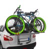Menabo Steel Bike cykelholder til bil uden anhængertræk bagklap 3 cykler Udsalg
