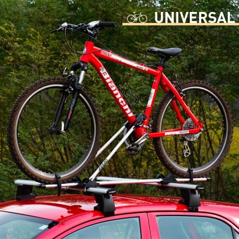Maira universal tag cykelholder til bil i stål til 1 cykel med lås Kampagne