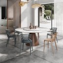 Arko design spisebordsstol plastik stabelbar til spisestue restaurant Rabatter