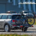 Menabo Antares cykelholder bil til anhængertræk til 2/3 cykler med lys Kampagne