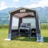 Gusto NG II Brunner campingtelt køkken 150x200x215 cm med myggenet Mål