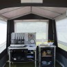 Gusto NG III Brunner campingtelt køkken 200x200x215 cm med myggenet Egenskaber
