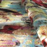 Milano MUL434 farverig rektangulær gulvtæppe bløde løse tæppe stuen Tilbud
