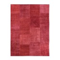 Ambiente TURO01 rødt rektangulær gulvtæppe bløde løse tæppe stuen På Tilbud