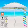 GiraFacile 200cm strand parasol med UPF 158+ UV-beskyttelse Aphrodite 