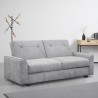 Verto Moderne 3 personers sovesofa design sofa i ruskindslignende stof 