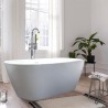 Idra moderne fritstående badekar oval til voksne børn af akryl glasfiber Udsalg