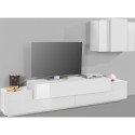 Moderne design hvid vægmonteret tv-stativ Stady WH Udsalg
