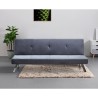 Probatus 2 personers sofa sovesofa fløjlslignende stofbetræk til stuen Køb