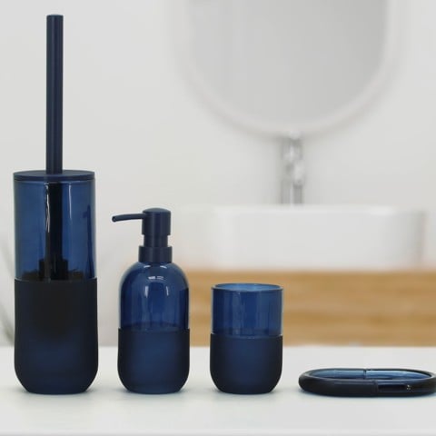 Midnight badeværelsestilbehør sæt tandkrus sæbedispenser toiletbørste Kampagne
