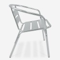 Sunday havestol stabelbar spisebordsstol aluminium havemøbel til have Tilbud