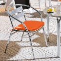 Sunday havestol stabelbar spisebordsstol aluminium havemøbel til have Udvalg