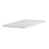 Lit Amalfi 90x137-185 cm blank hvid lille træ spisebord med udtræk Udsalg