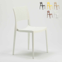 Sæt med 20 Cross AHD stol stabelbar spisebordsstole plast inden udendørs På Tilbud