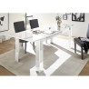 Most Prisma lille blank hvid træ spisebord med udtræk 90x137-185 cm Rabatter