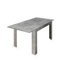 Fold Urbino 90x137-185 cm cement grå lille træ spisebord med udtæk Tilbud