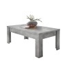 Iseo Urbino cement grå sofabord træ 65x122 cm rektangulær til stuen Tilbud