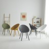 Arielle designer spisebordsstol plastik havestol spisestue restaurant Mængderabat