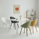 Arielle designer spisebordsstol plastik havestol spisestue restaurant Model