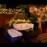 NestX lyskæde med 200 led lys solcelle udendørs indendørs julelys Egenskaber