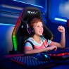 The Horde junior gamer stol gaming kontorstol med RGB lys 2 puder På Tilbud