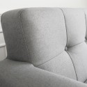 Sofa 2 sæder nordisk design polstret elegant moderne 151cm Ischa