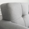 Sofa 2 sæder nordisk design polstret elegant moderne 151cm Ischa