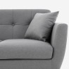 Sofa 2 sæder nordisk design polstret elegant moderne 151cm Ischa
