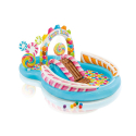 Intex 57149 Candy aktivitetsområde vandleg badebassin børn rutsjebane På Tilbud