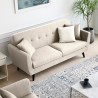Sofa opholdsstue 3-sæder moderne nordisk design holdbar 191 cm Hayem