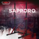 Sapporo squat rack stativ til 2 vægtstænger og pull up bar På Tilbud