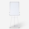 Cletus M opslagstavle 90x60 cm whiteboard flipover tavle med stativ Udvalg