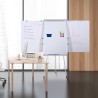 Niels M opslagstavle 90x60 cm whiteboard flipover tavle papir holder På Tilbud