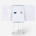 Niels L opslagstavle 90x70 cm whiteboard flipover tavle papir holder Udvalg