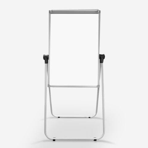 Oppen foldbar opslagstavle 100x70 cm 2 sidet whiteboard flipover tavle Kampagne