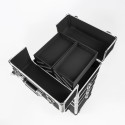 Aldeb make up kuffert trolley sort modulær 3 lag med 4 hjul Mål