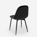 Lozan moderne stol i fløjl til spisestue køkken og restaurant  Billig