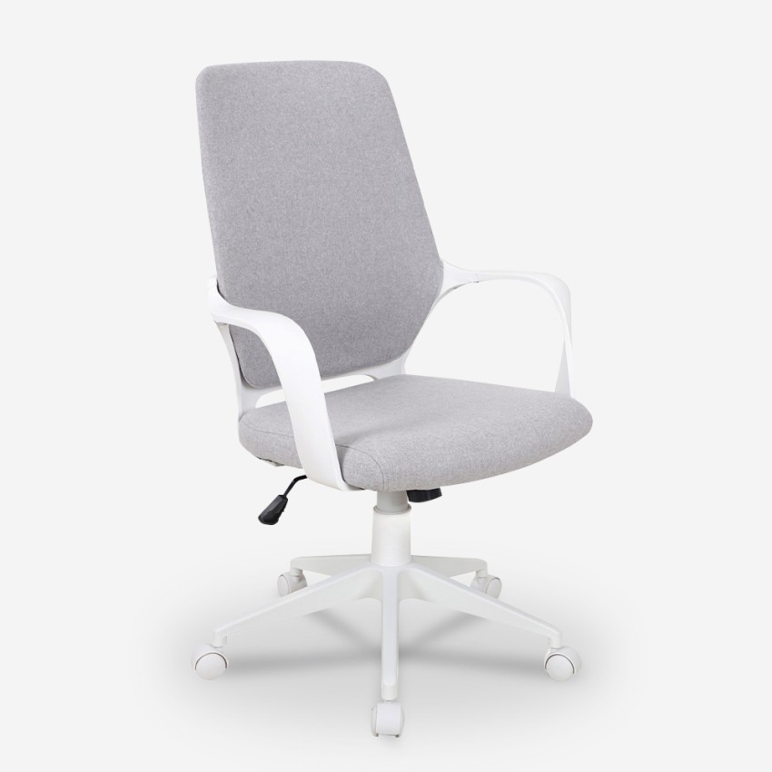Boavista grå hvid høj kontorstol ergonomisk gamer stol til kontor Kampagne