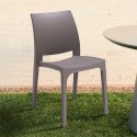 Love Bica spisebordsstol plast stabelbar stol inden og udendørs brug Mængderabat