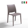 Love Bica spisebordsstol plast stabelbar stol inden og udendørs brug Udvalg