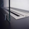 Caravaggio bioethanol pejs 100x40x40 cm indendørs udendørs gulv Mål