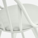 Molkor spisebordsstole i polipropylen med hynde til køkken og stuen 