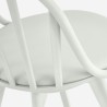 Molkor spisebordsstole i polipropylen med hynde til køkken og stuen 